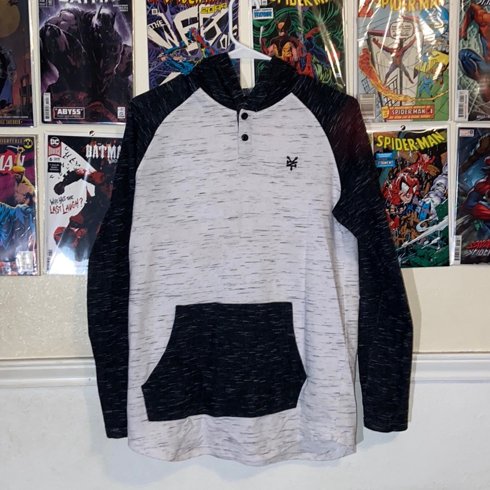 Light weight Zoo York Black and White Hoodie